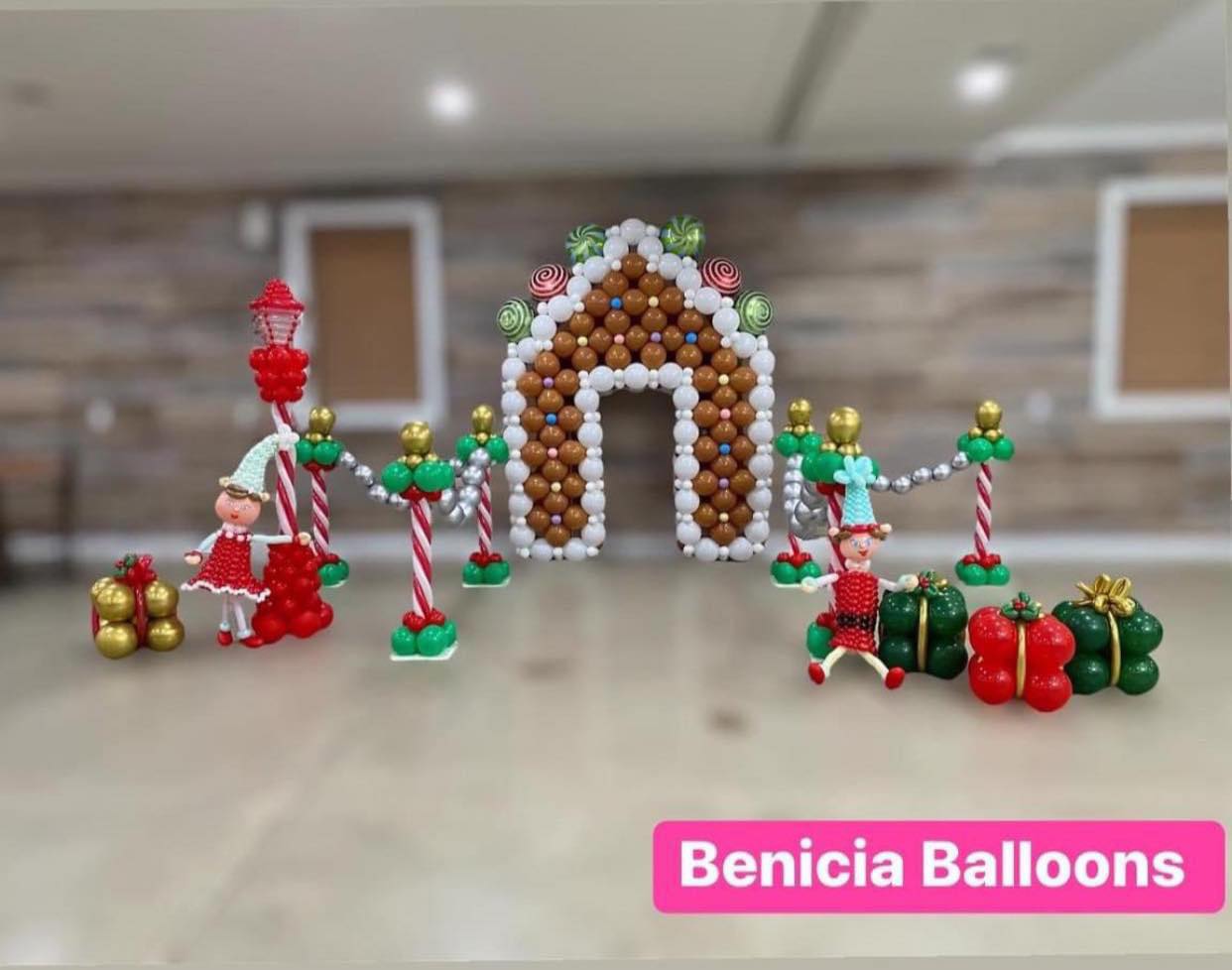 Fondo con globos para arte con globos