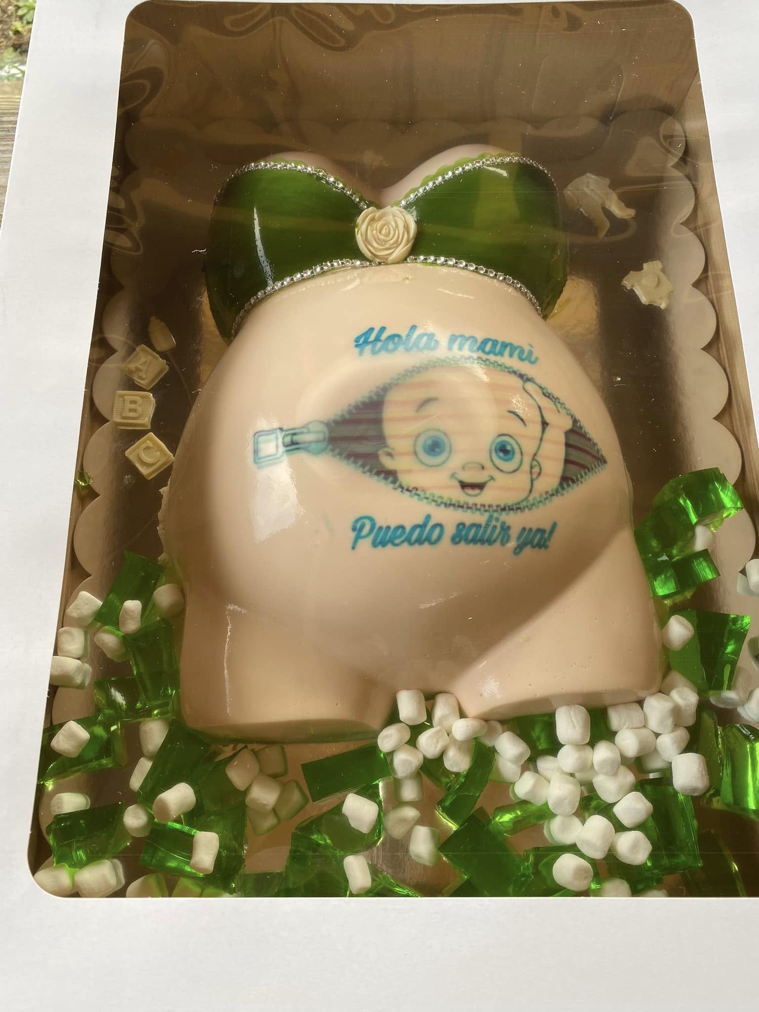 Baby shower elegante