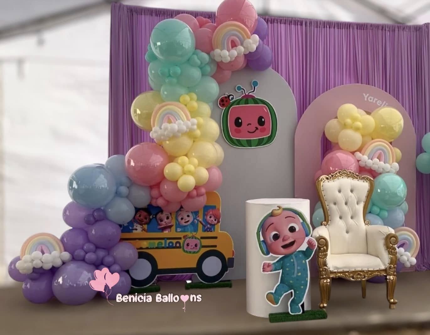 Decoracion tematica de baby shower