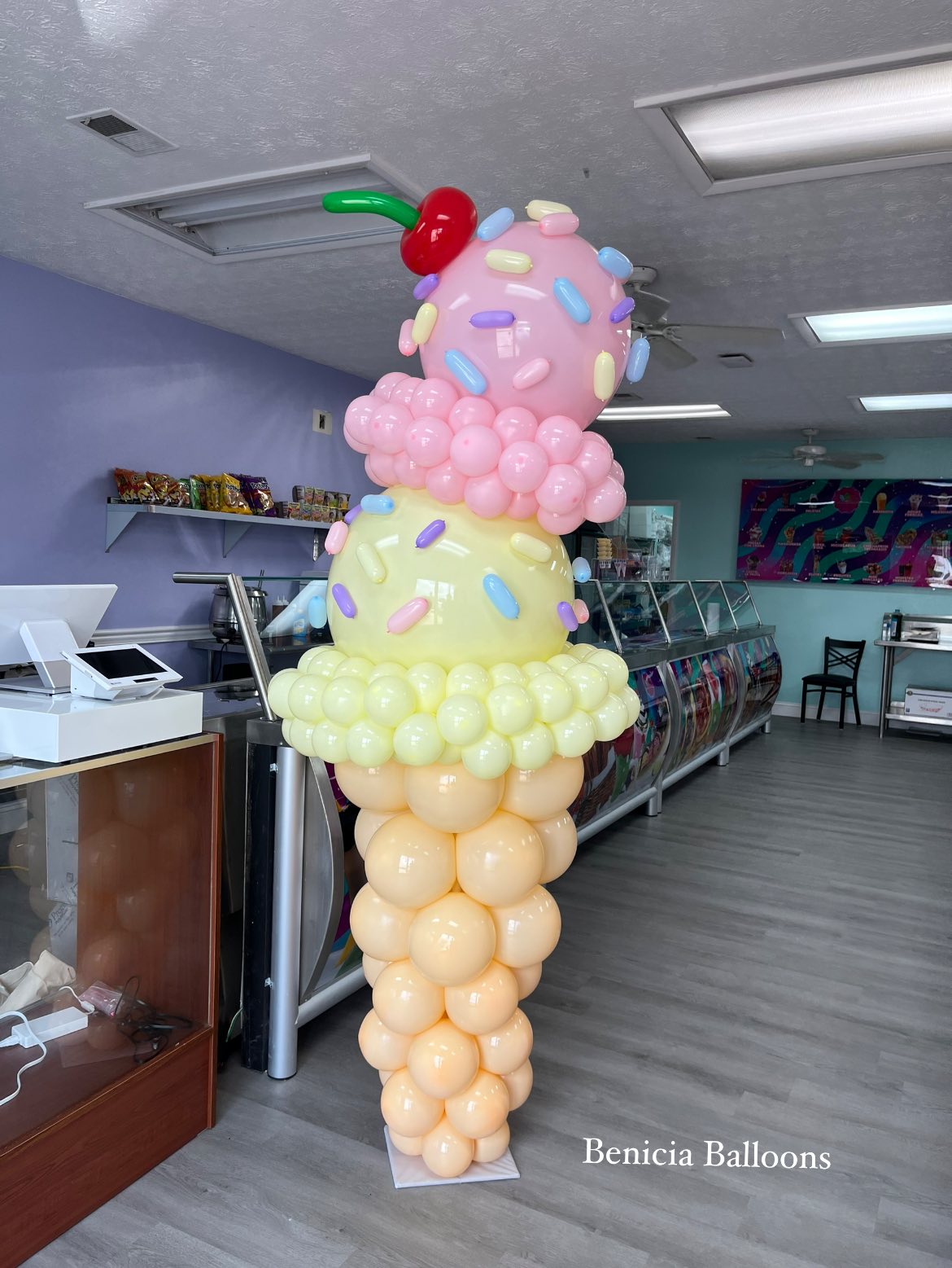 Detalle de decoracion empresarial