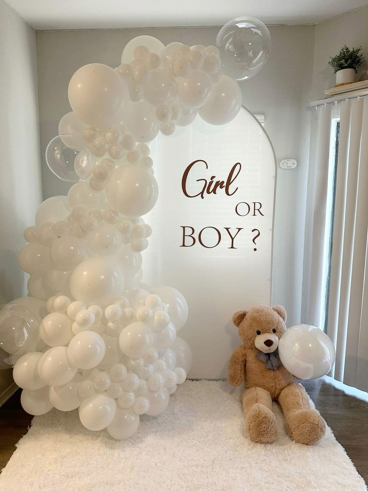Decoracion para revelar genero