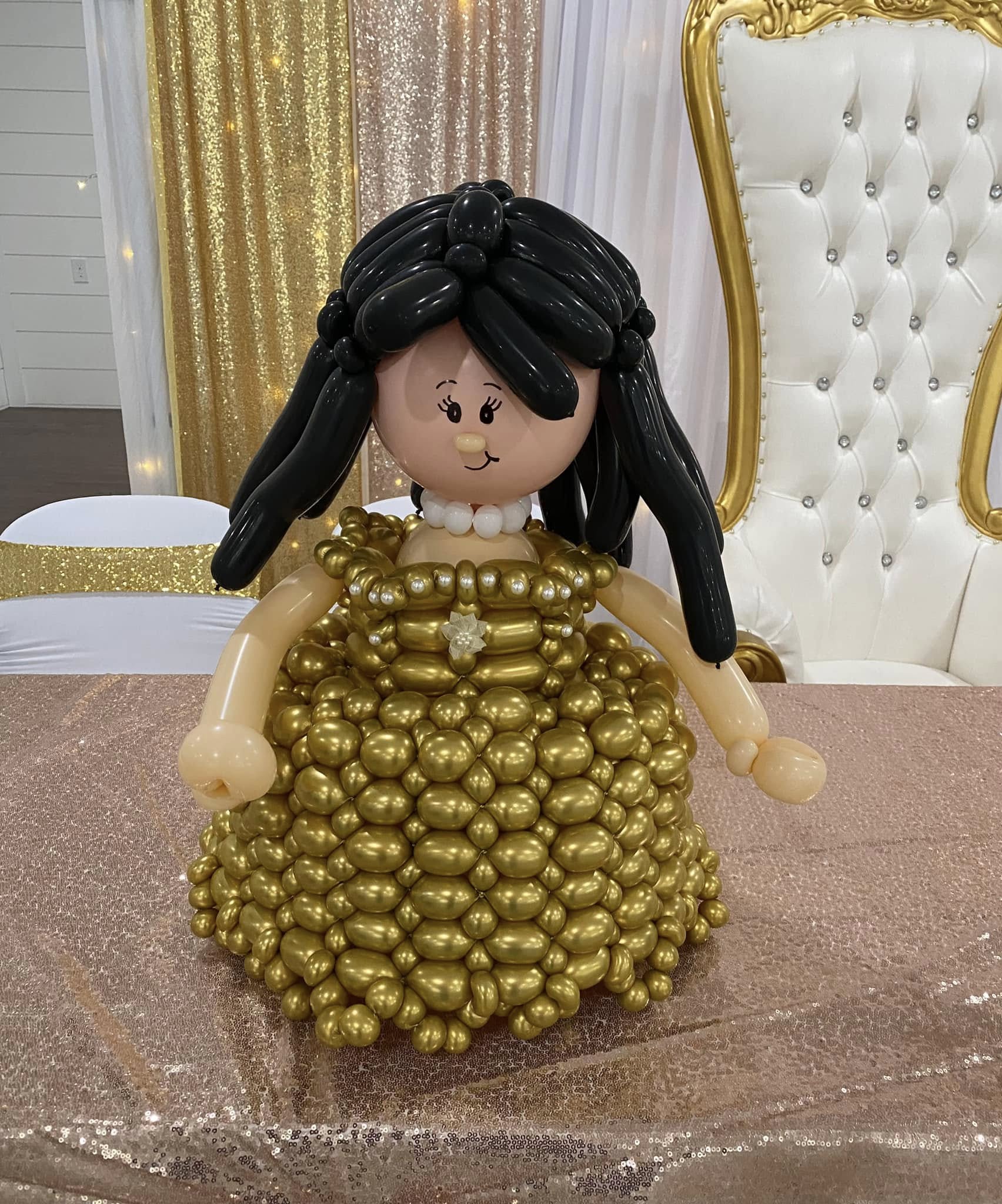 Decoracion con globos para evento