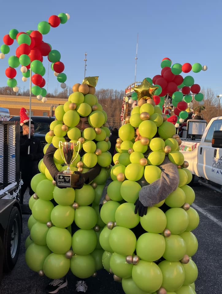 Decoracion con globos en tonos especiales